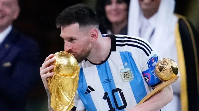 After losing to Germany in the 2014 World Cup final, Messi finally won the trophy in his fifth and last World Cup competition